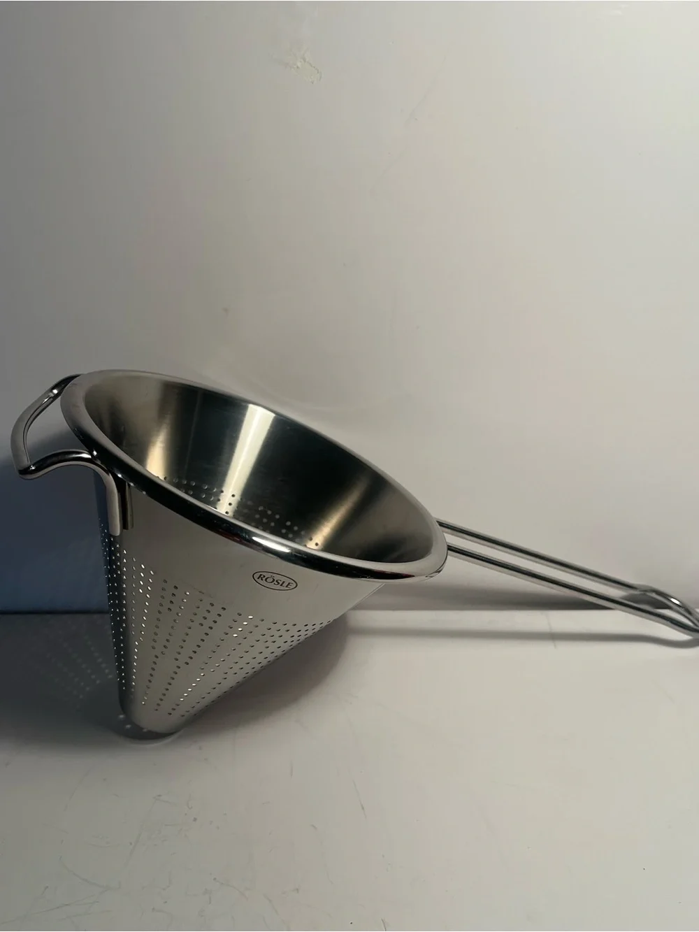 Rösle Stainless Steel Conical Fine Mesh Strainer (Luxury Cookware) 👩🏼🍳